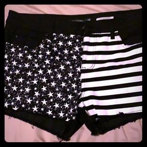 Blackheart Stars & stripes shorts